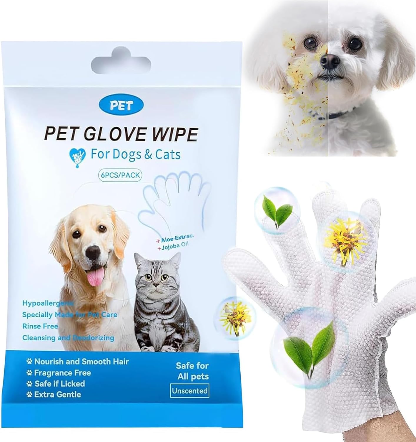 Gooodboi™ Instant Bath-Pet Cleaning Gloves